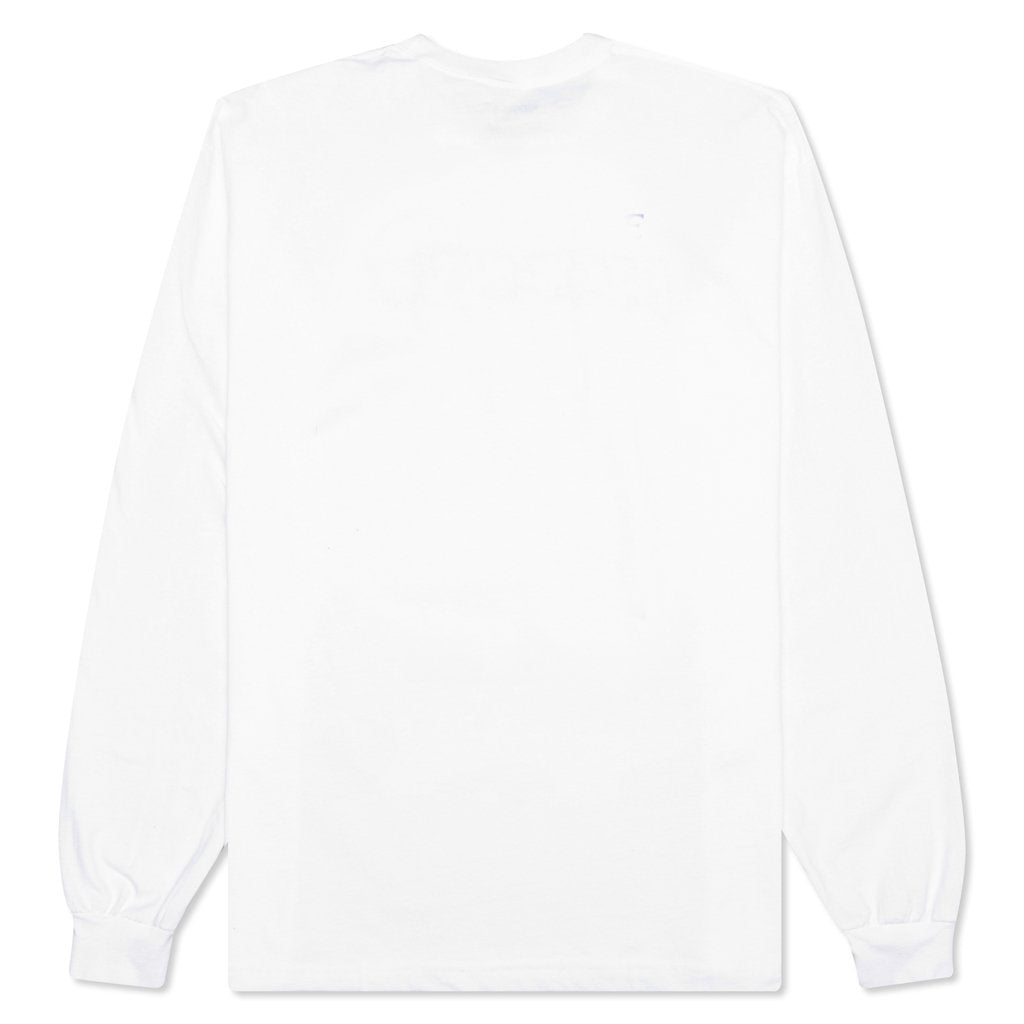 Actual Visual Guidance L/S Tee - White
