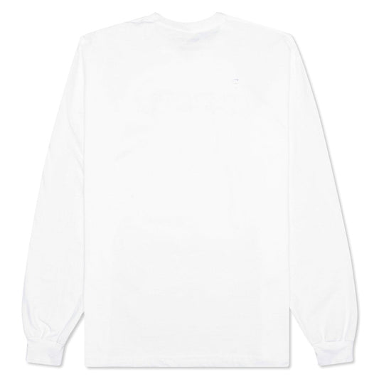 Actual Visual Guidance L/S Tee - White