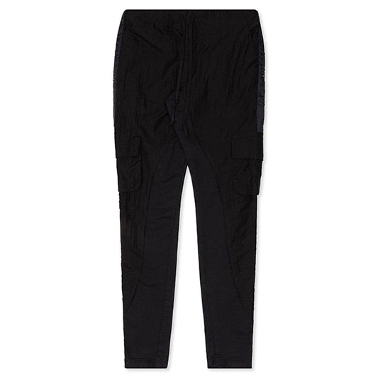 50/50 Long Slim - Black Micro Mesh