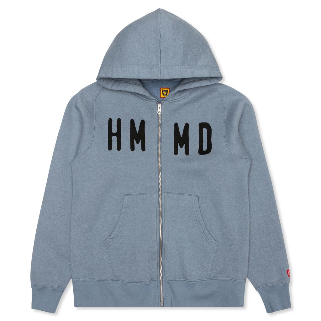 C/W Zip Hoodie - Blue