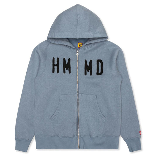 C/W Zip Hoodie - Blue