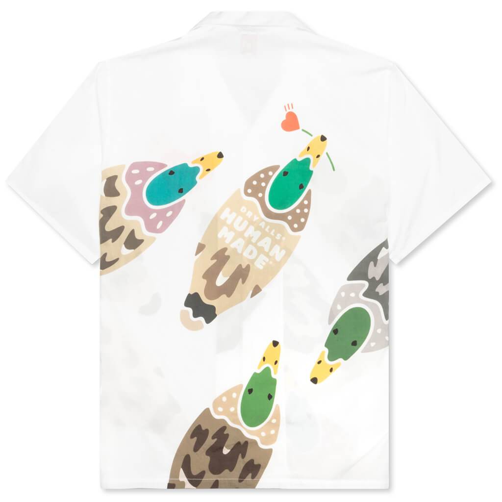 Duck Aloha Shirt - White/Multi