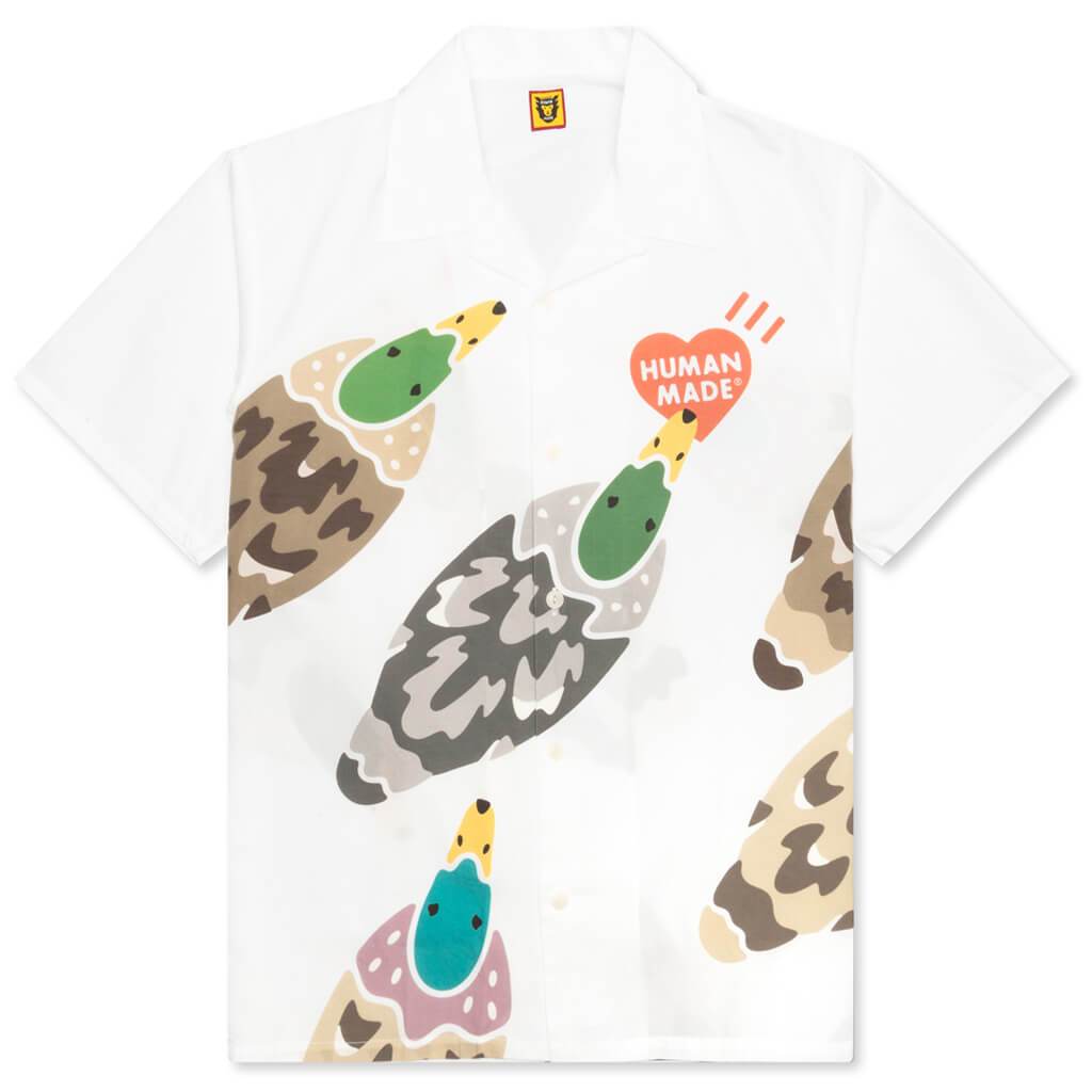 Duck Aloha Shirt - White/Multi