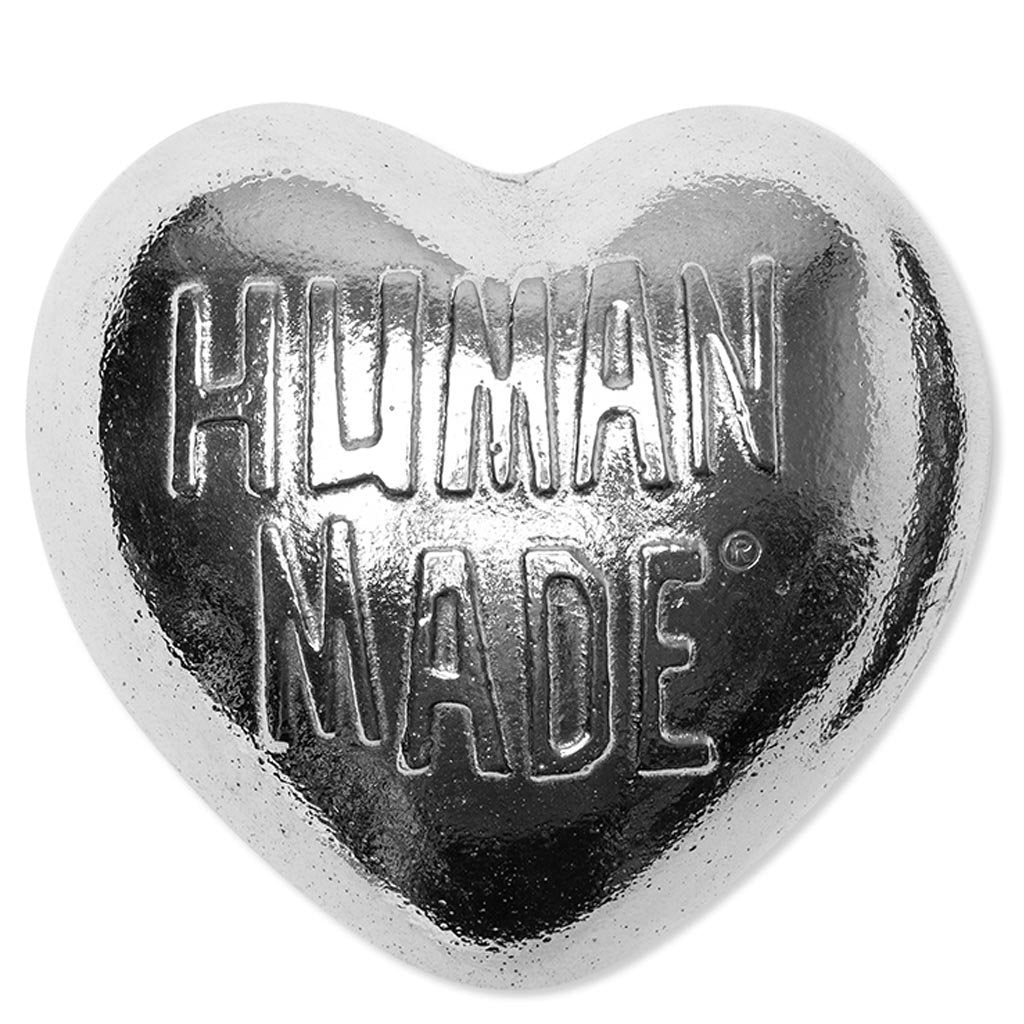 Heart Paper Weight - Silver