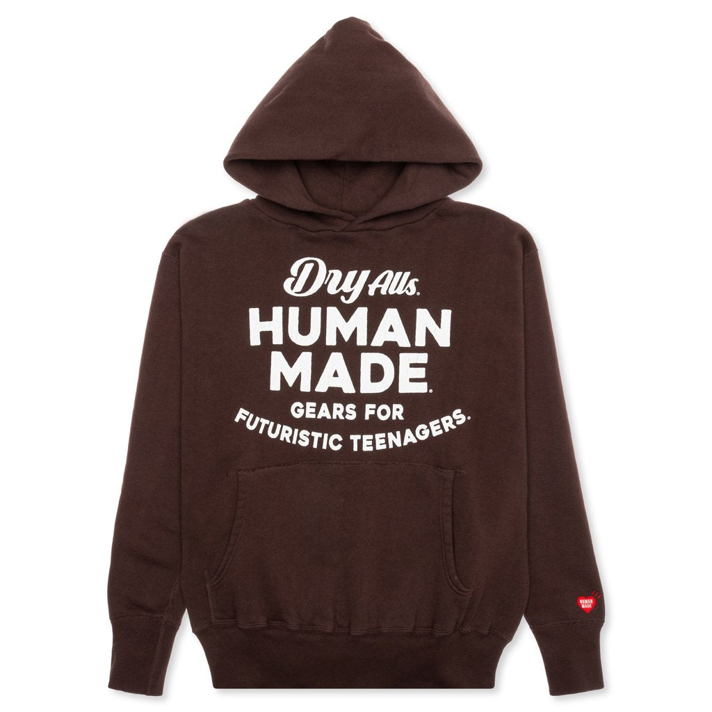 Hooded Sweatshirt - Brown