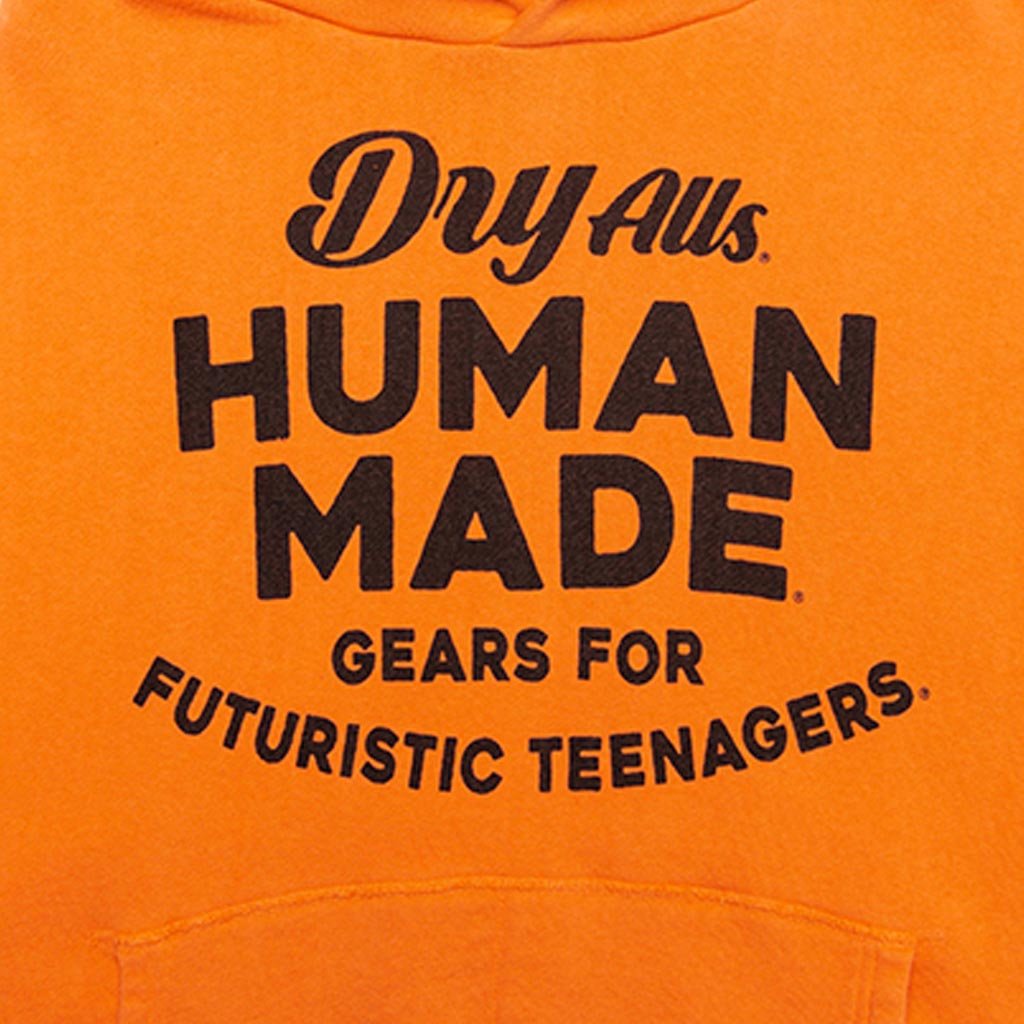 Hooded Sweatshirt - Orange