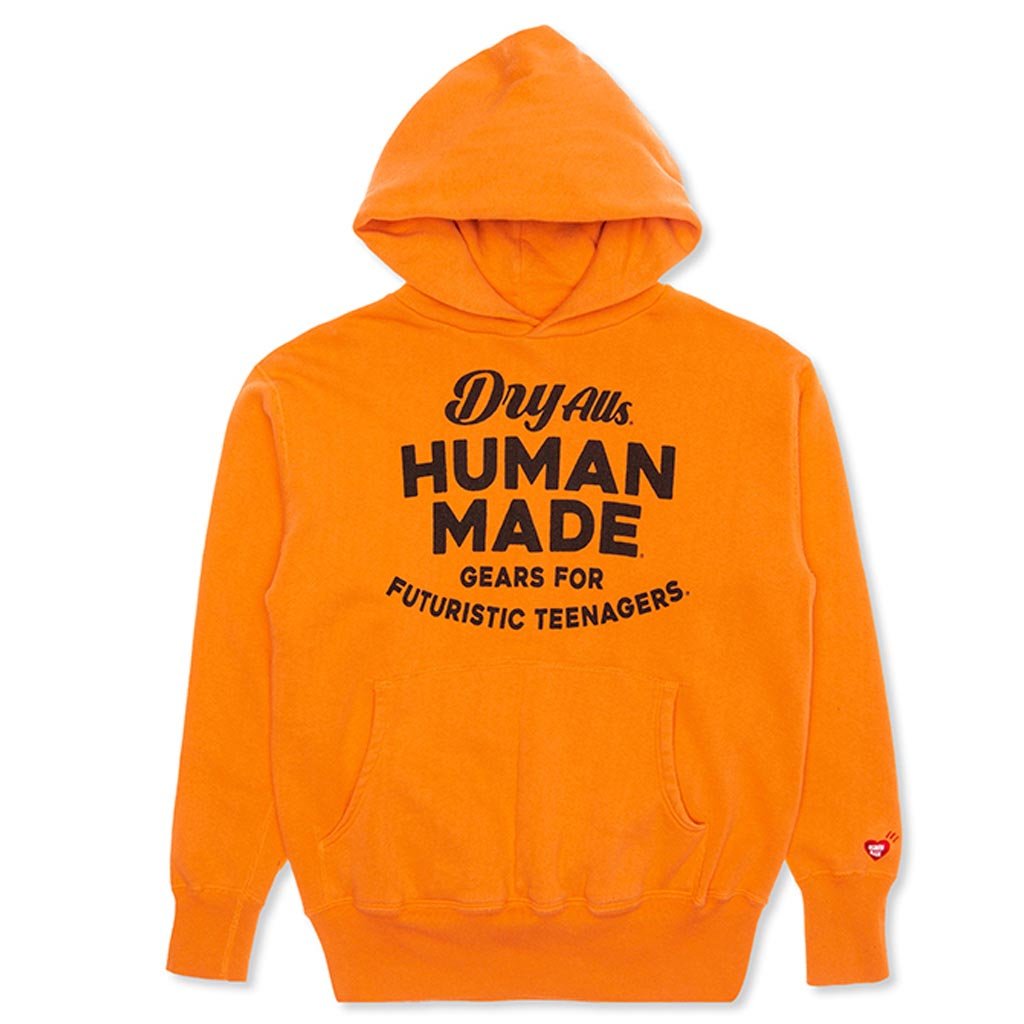 Hooded Sweatshirt - Orange