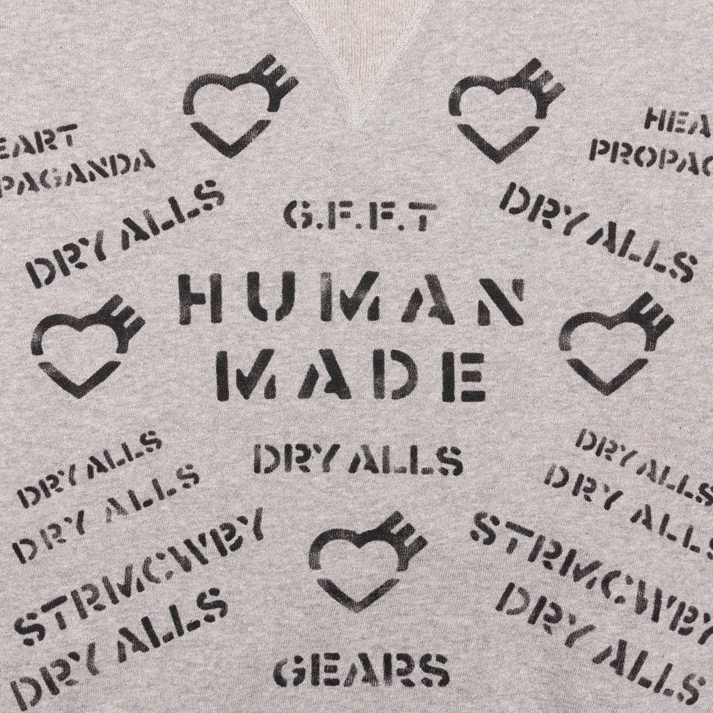 Military Sweatshirt - Grey