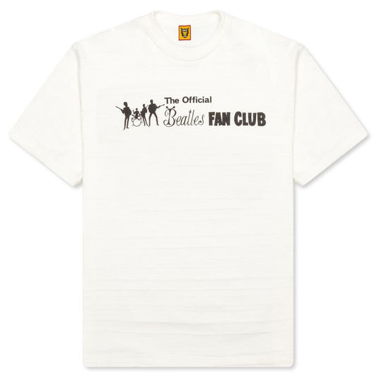 T-Shirt Beatles Fan Club - White