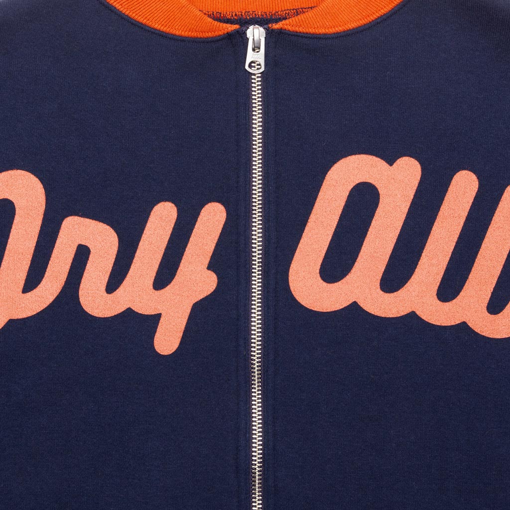 Zip Sweatshirt - Navy