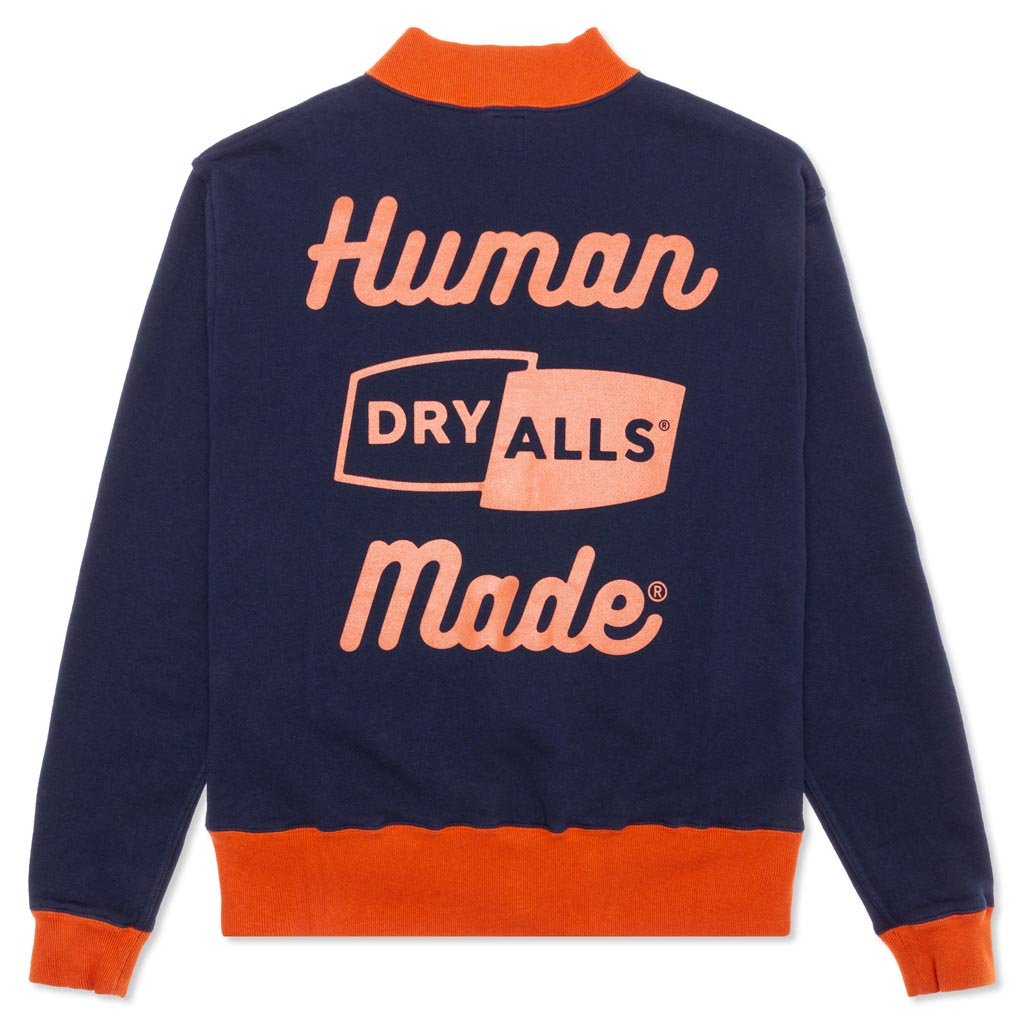Zip Sweatshirt - Navy