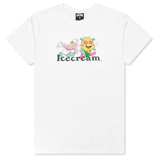 Chase S/S Tee - White