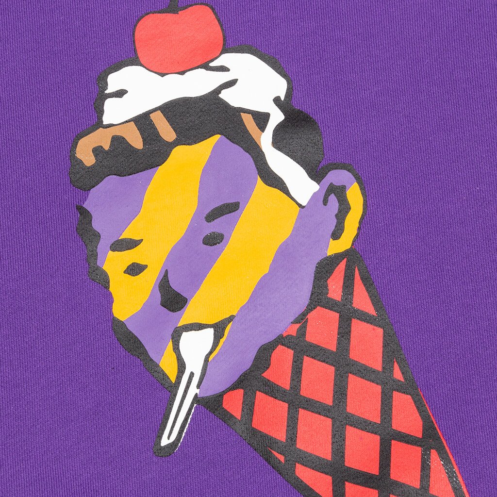 Cherry Top Hoodie - Heliotrope