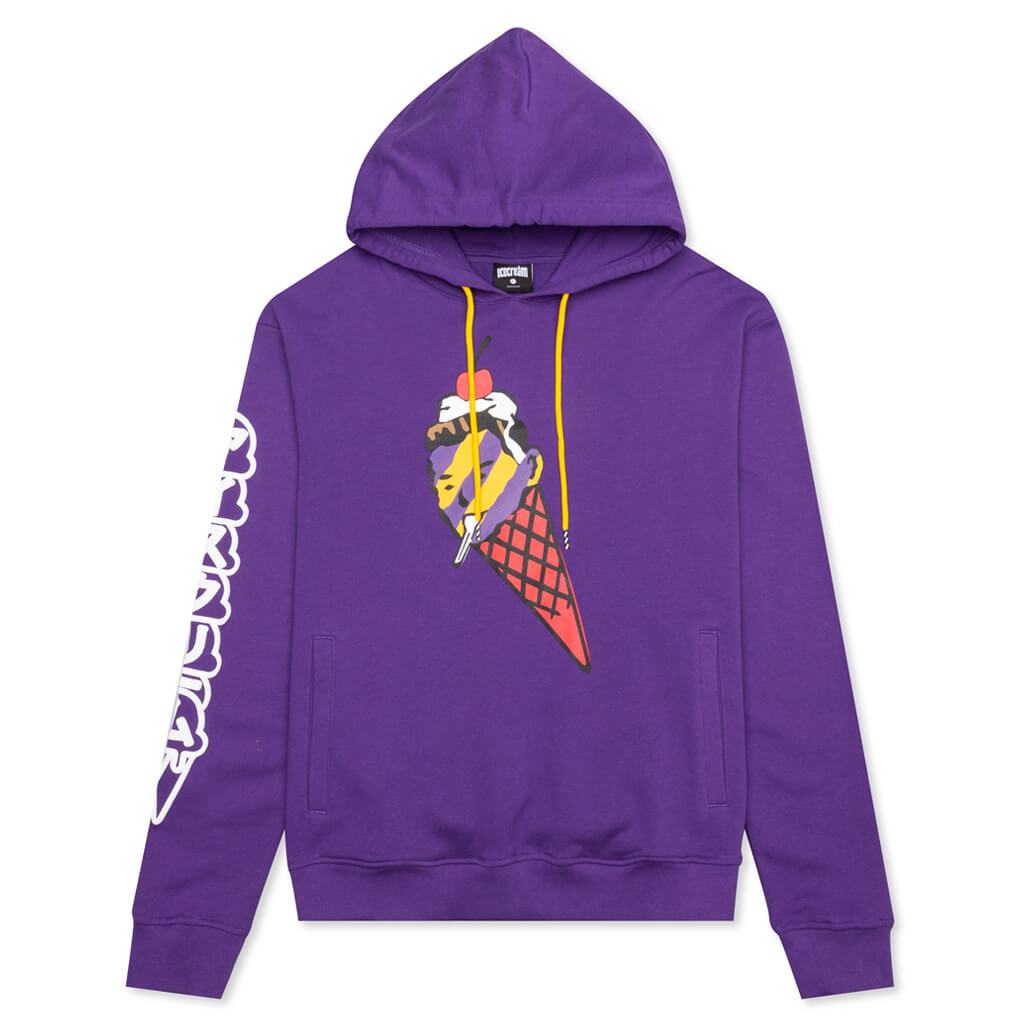 Cherry Top Hoodie - Heliotrope