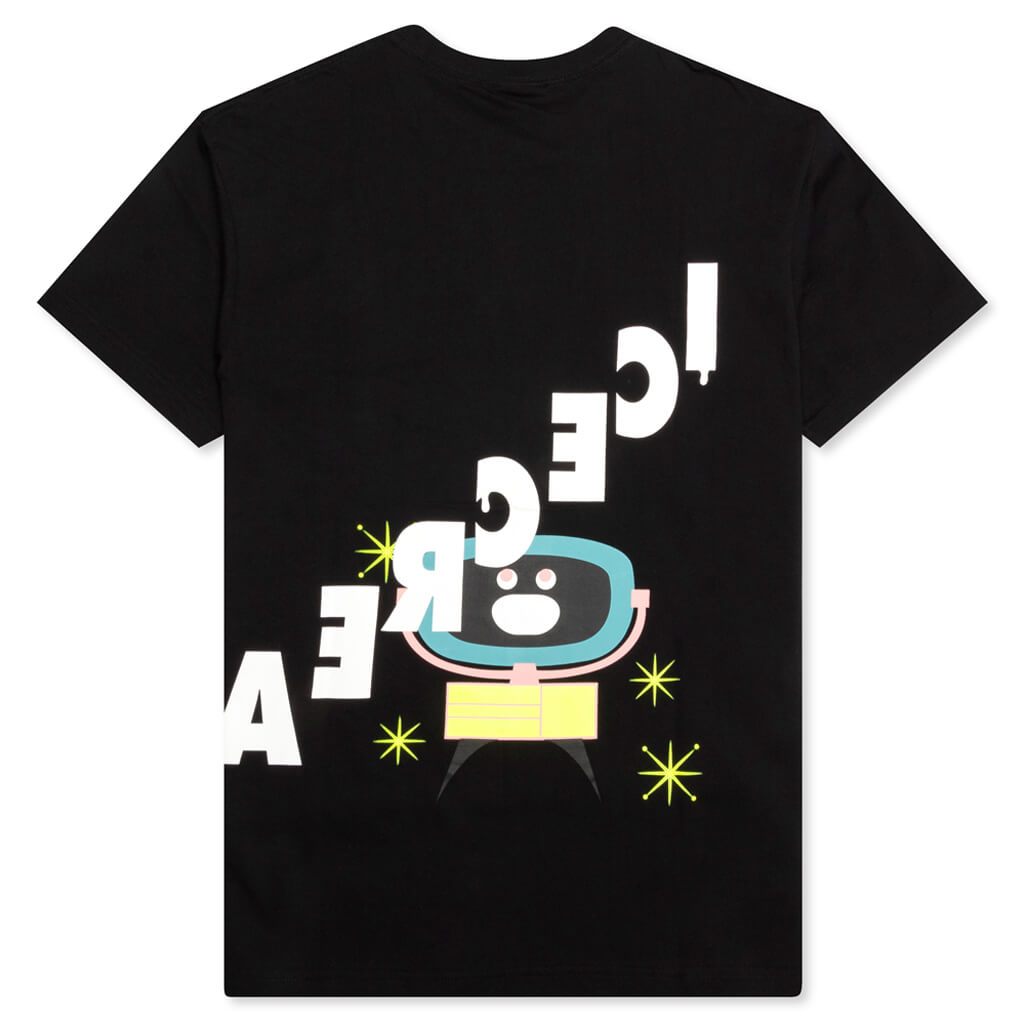Clock S/S Tee - Black
