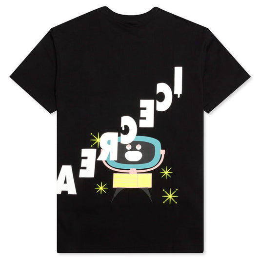 Clock S/S Tee - Black