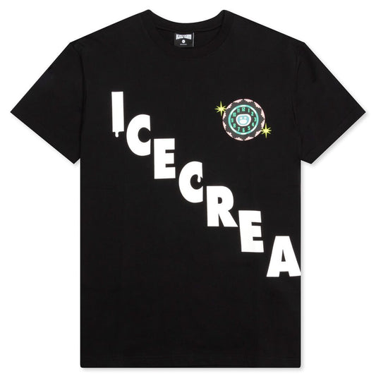 Clock S/S Tee - Black
