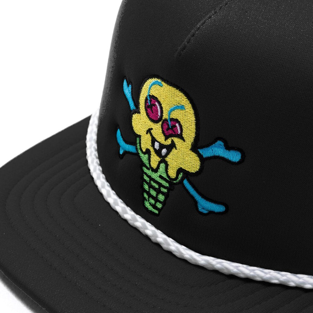 Cross Cones Trucker Hat - Black