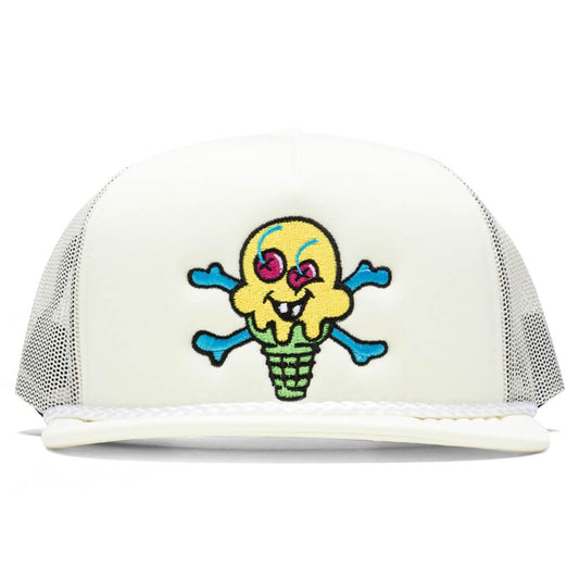Cross Cones Trucker Hat - Whisper White