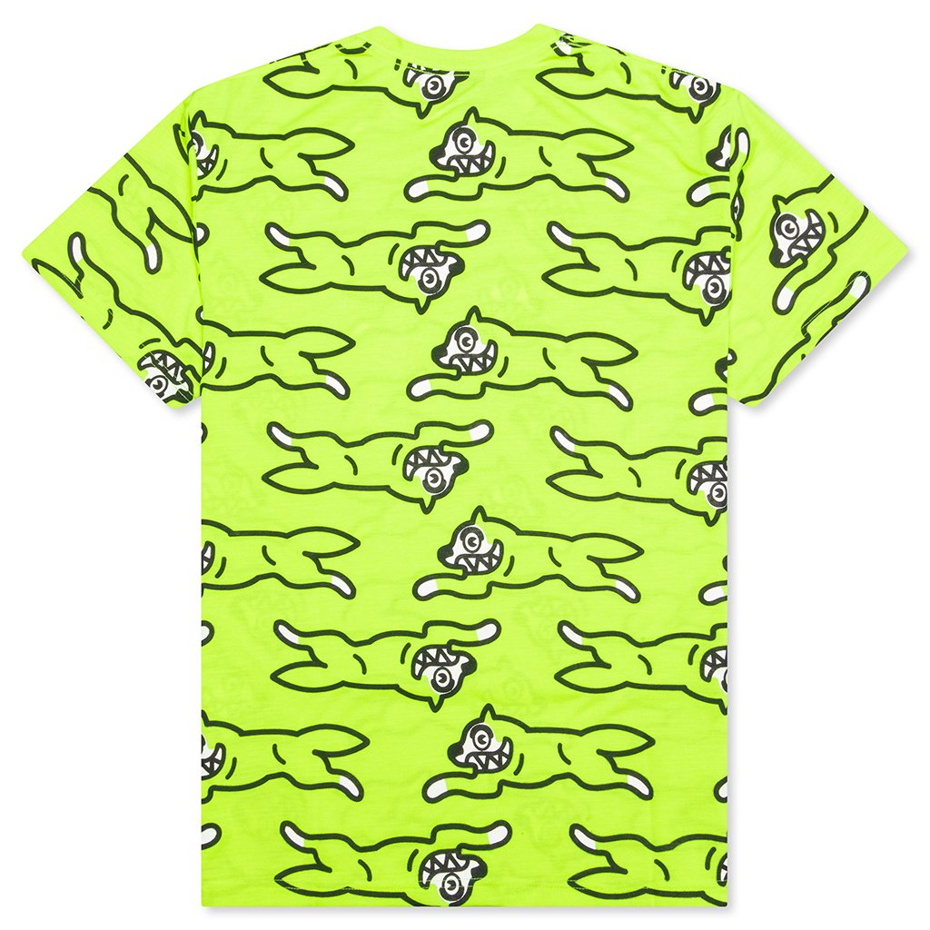 Dogs S/S Tee - Neon Yellow