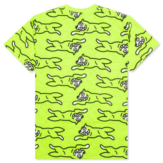 Dogs S/S Tee - Neon Yellow