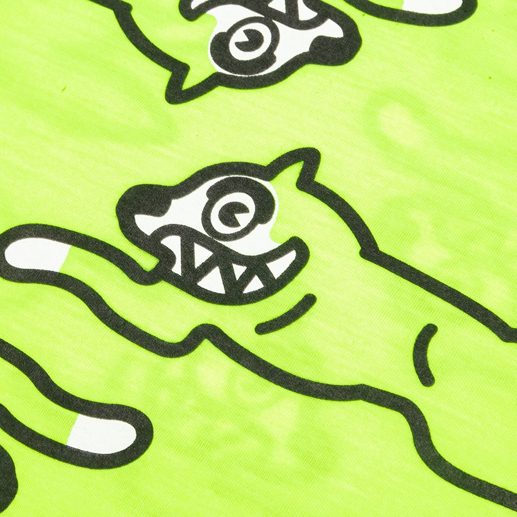 Dogs S/S Tee - Neon Yellow