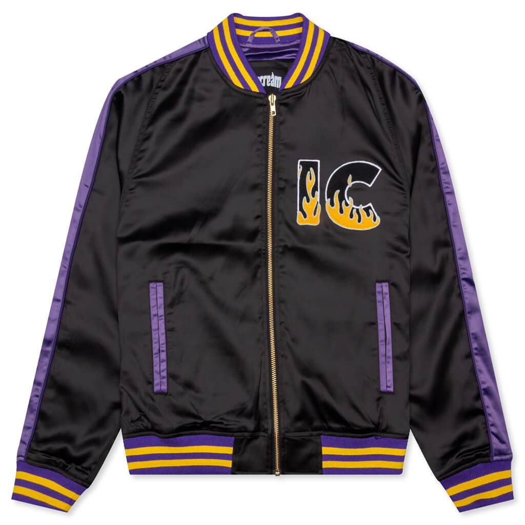 Flames Jacket - Black