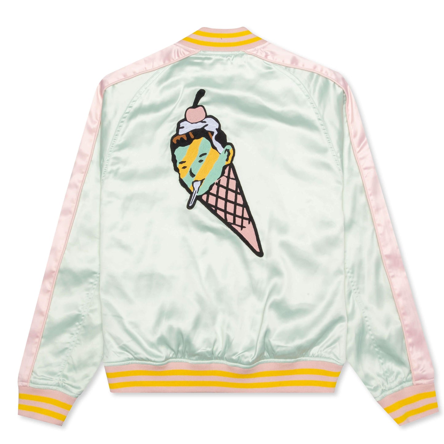 Flames Jacket - Grayed Jade