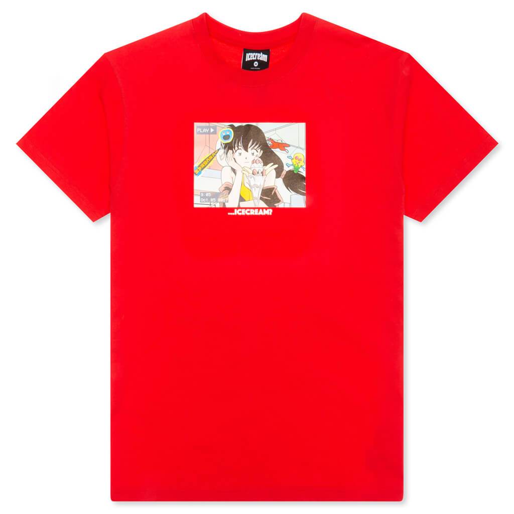 Ice Cream Again! S/S Tee - Tomato