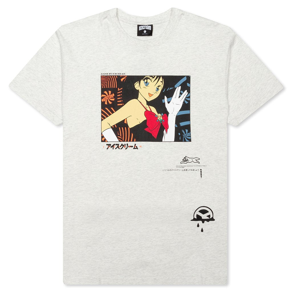Live Long S/S Tee - Light Heather Grey