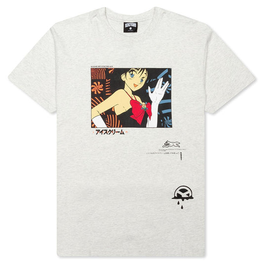 Live Long S/S Tee - Light Heather Grey