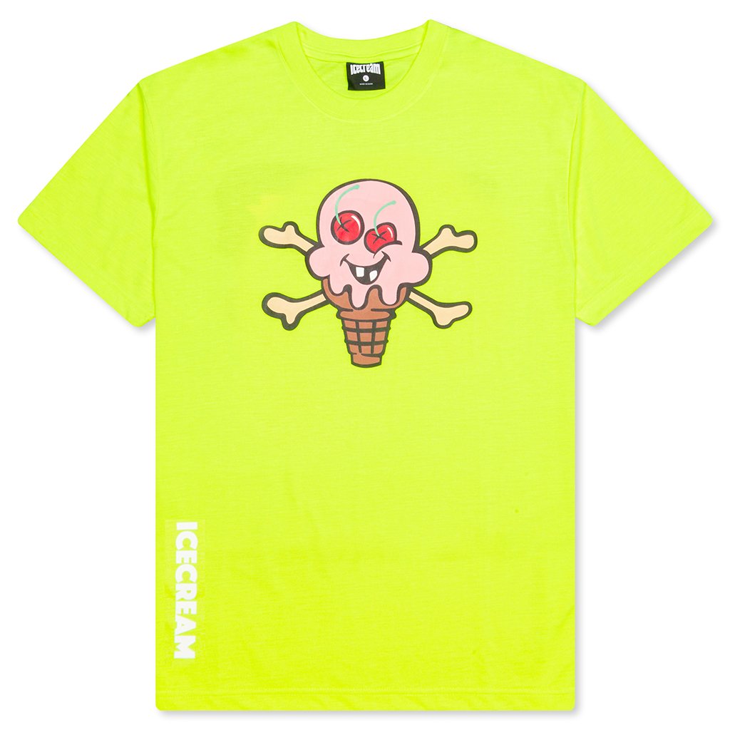 Pinky S/S Tee - Neon Yellow