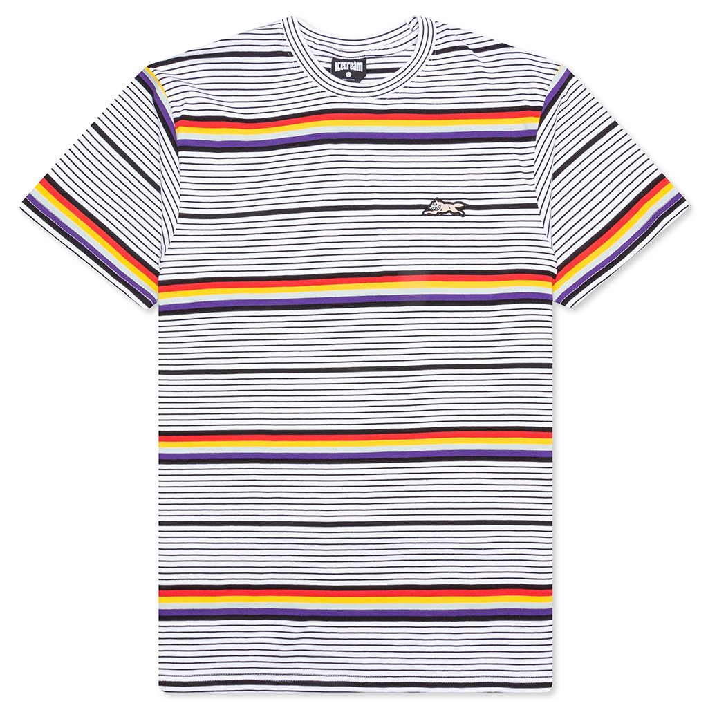 Rainbow S/S Knit - White