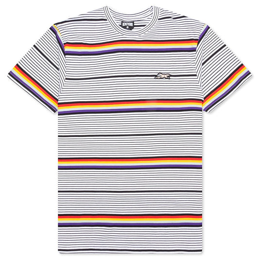 Rainbow S/S Knit - White