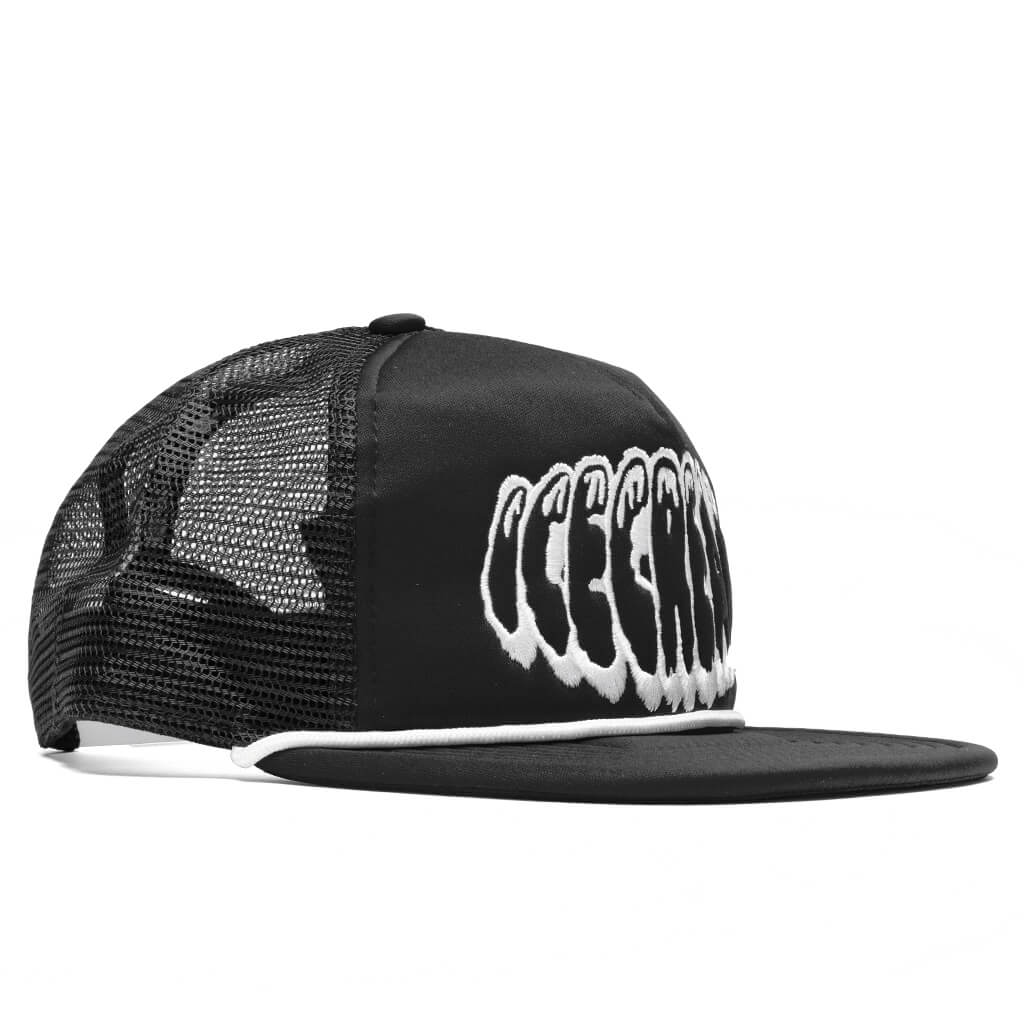 Rear View Hat - Black