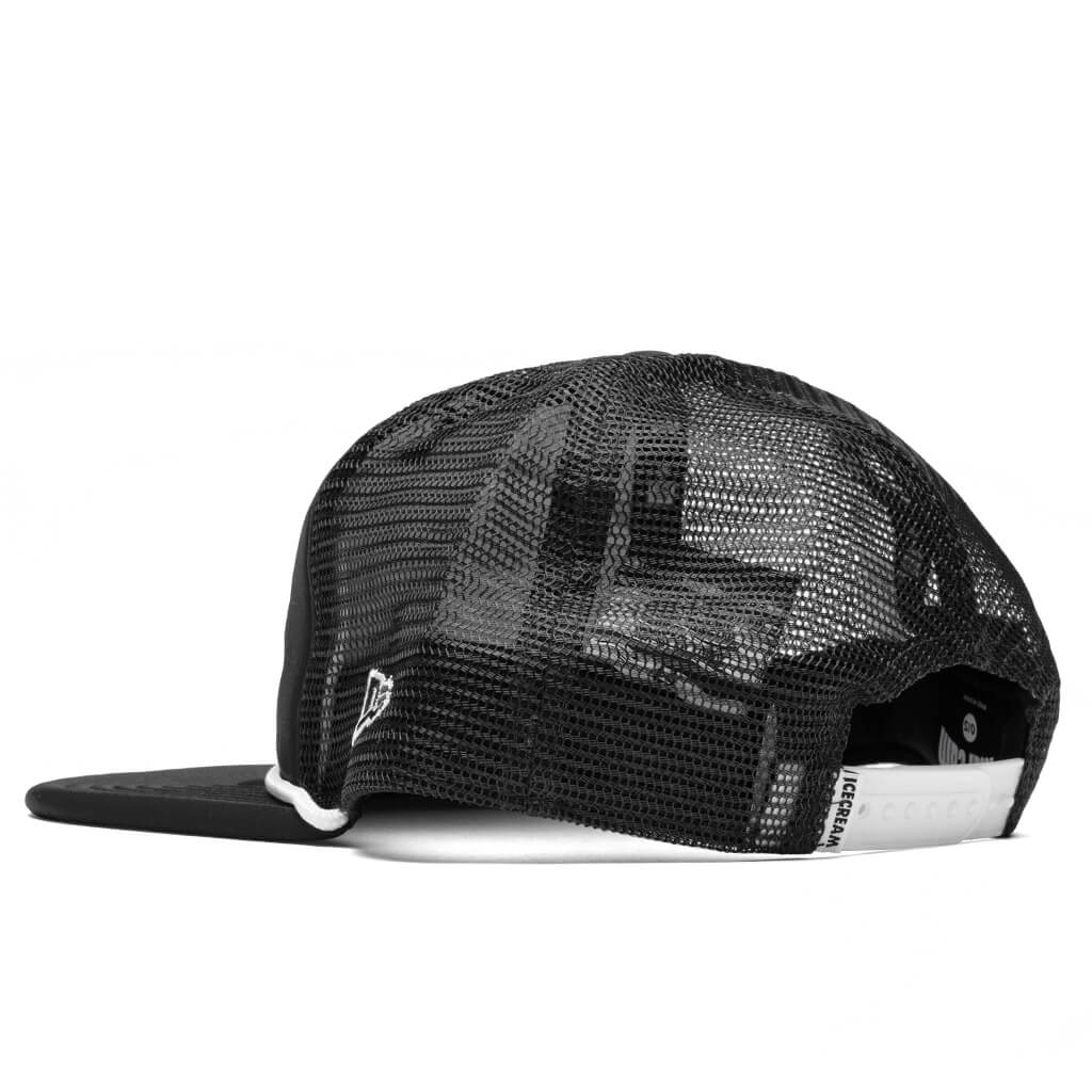 Rear View Hat - Black