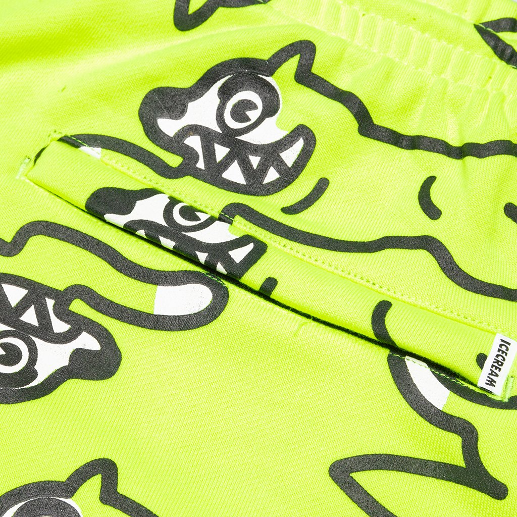 Repeat Short - Neon Yellow