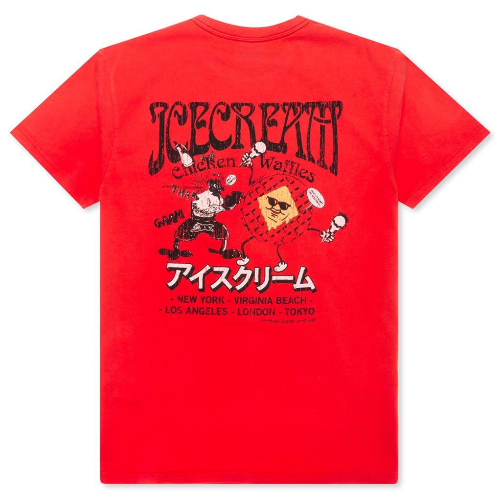 Reynolds S/S Knit - Tomato