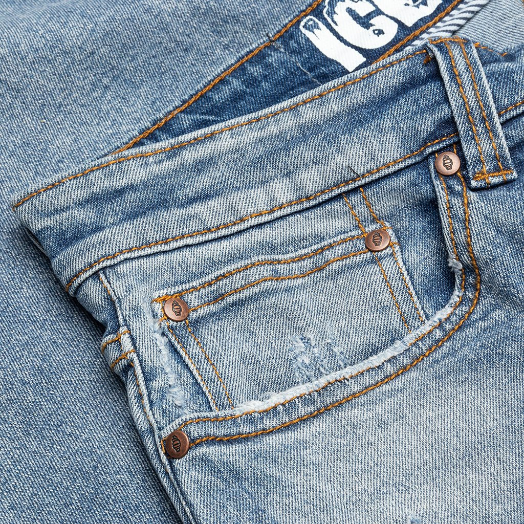 Runner Short - Light Blue Denim