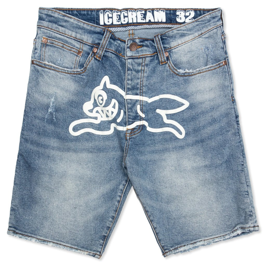 Runner Short - Light Blue Denim
