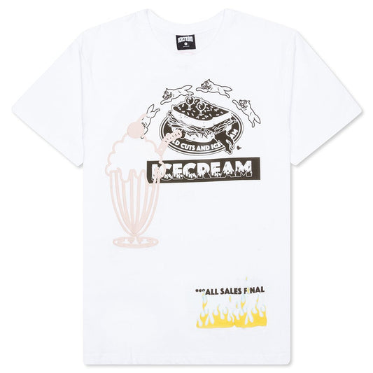 Sandwich S/S Knit - White