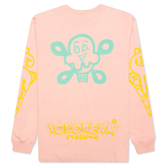 Scoops L/S Knit - Rose Smoke