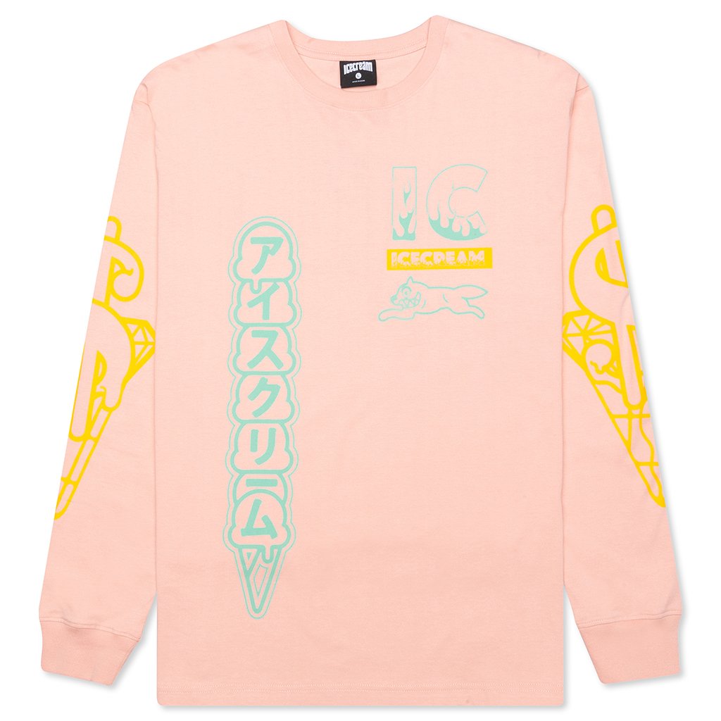 Scoops L/S Knit - Rose Smoke