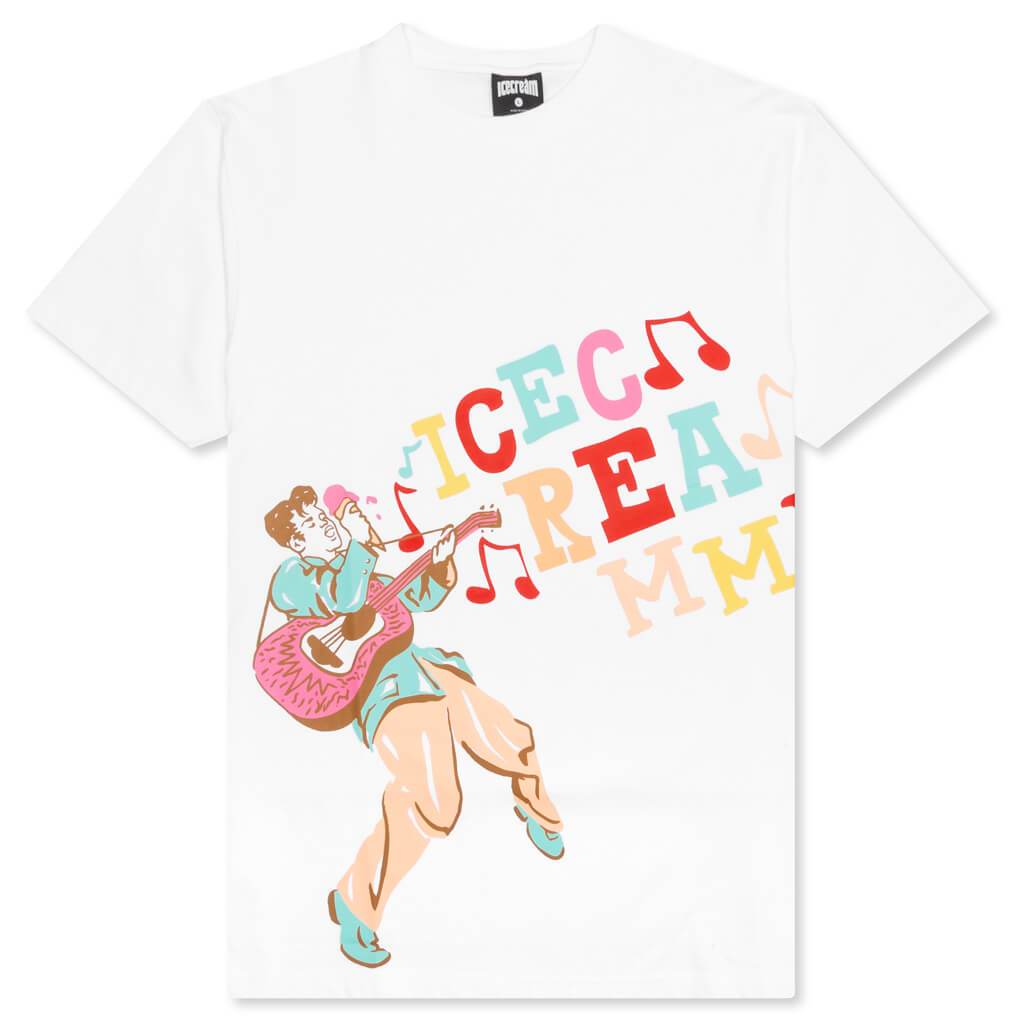 Sing S/S Tee - White