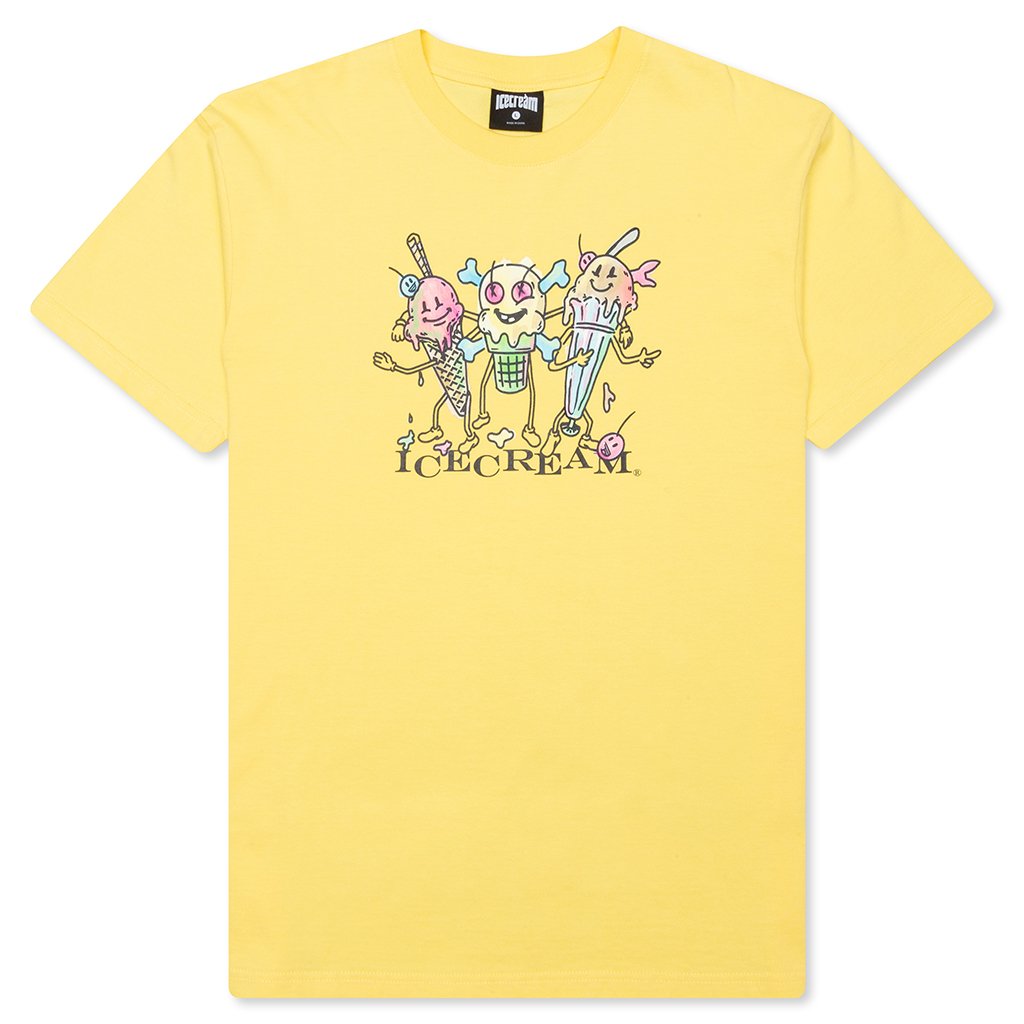 Social S/S Tee - Popcorn