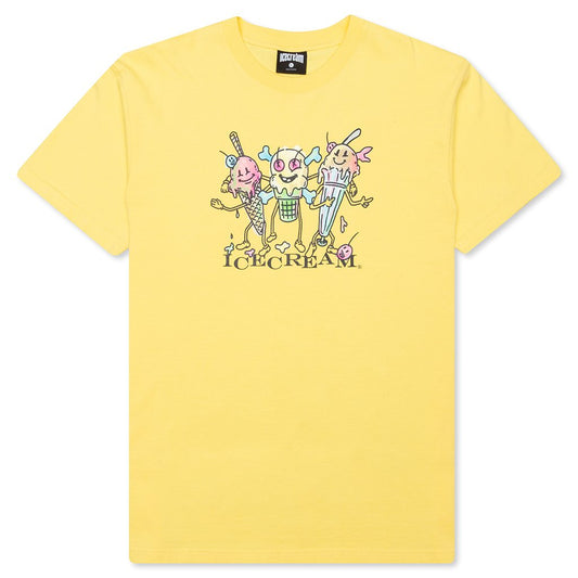 Social S/S Tee - Popcorn