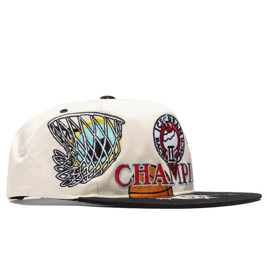 World Champs Snapback Hat - Natural