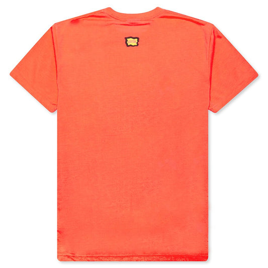 Yang S/S Tee - Neon Coral