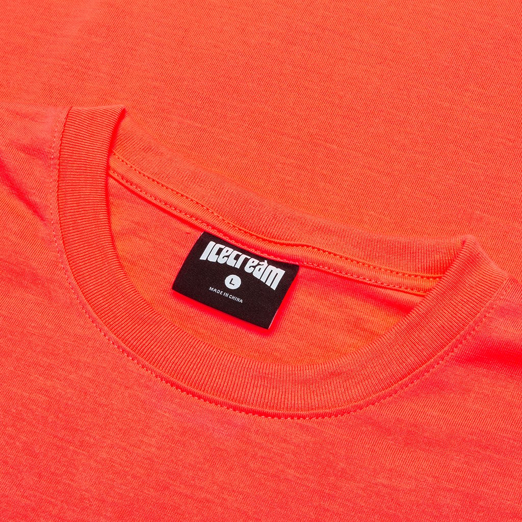 Yang S/S Tee - Neon Coral