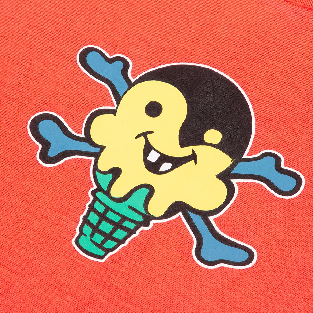 Yang S/S Tee - Neon Coral